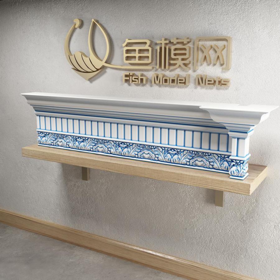 帽线顶线3D模型