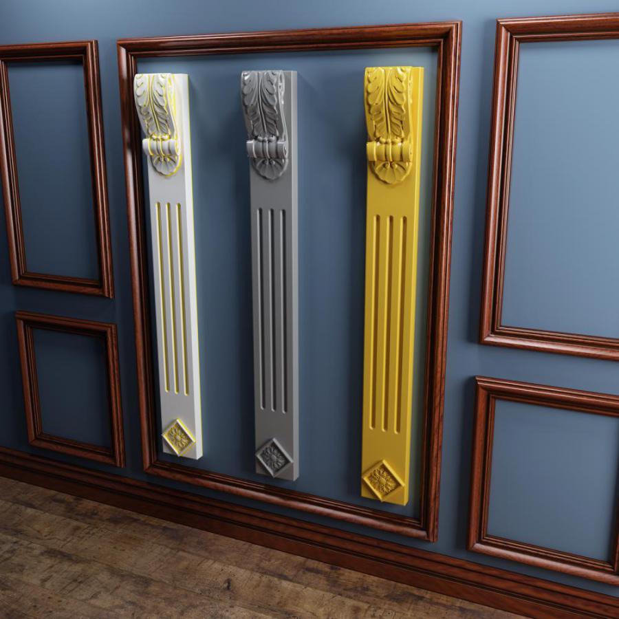 罗马柱3D模型