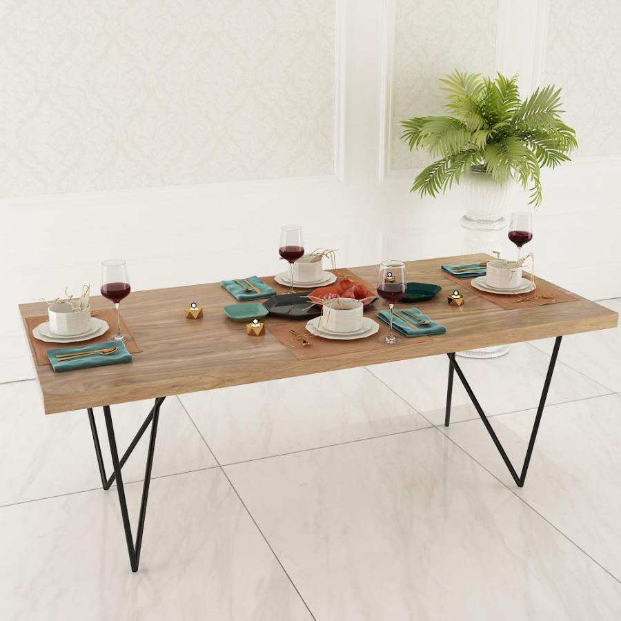 现代餐桌陶瓷餐具组合模型